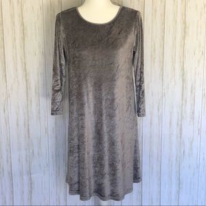 Michael Stars velvet swing dress Medium
